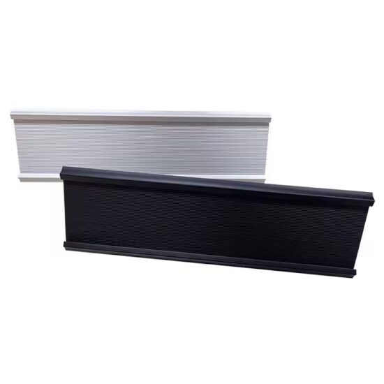 Custom blank engraved metal desk nameplate for office