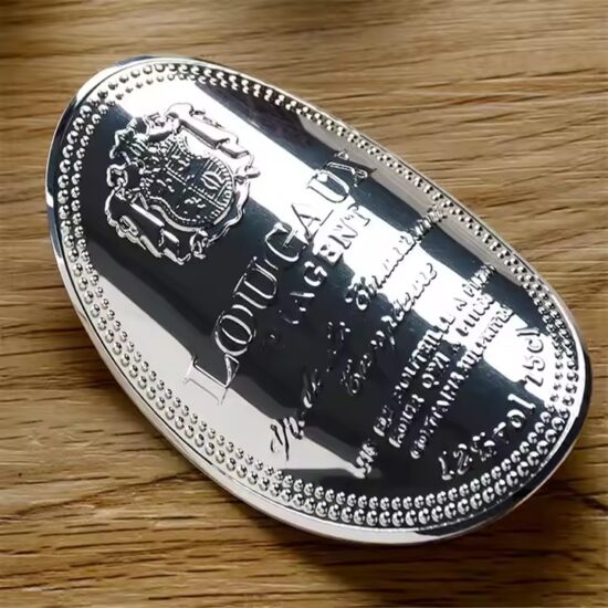 High-Quality Custom Embossed Metal Wine Label for Premium Bottles