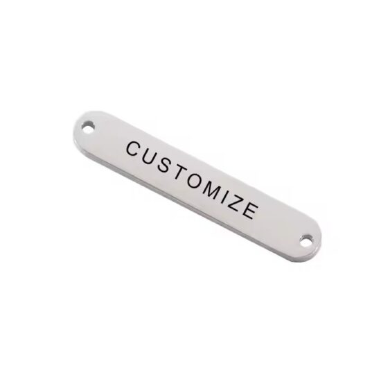 Custom Blank Aluminum Metal Labels for Laser Engraving

