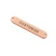 Custom Blank Aluminum Metal Labels for Laser Engraving