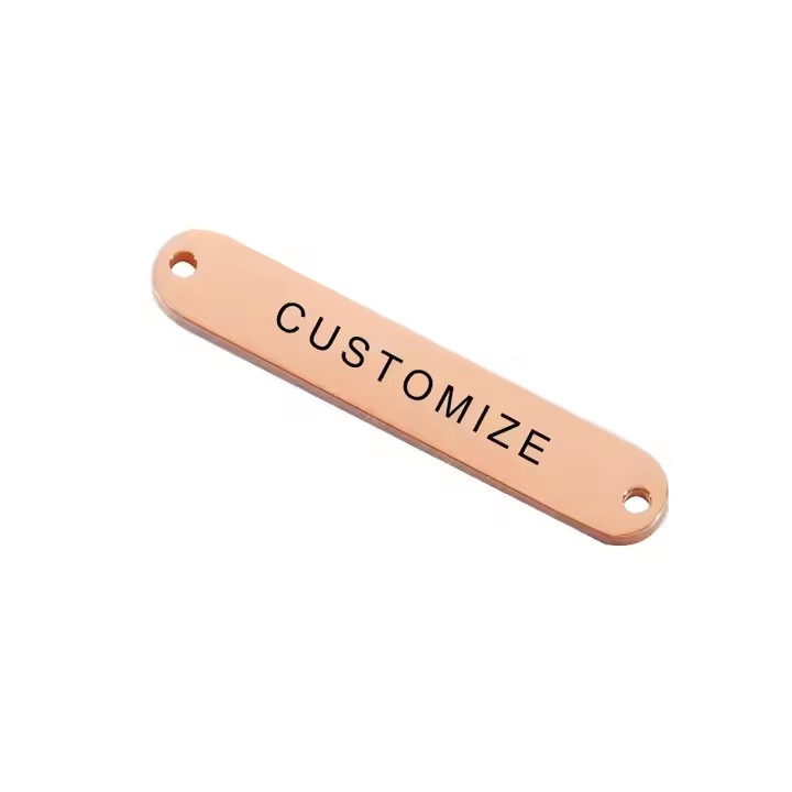 Custom Blank Aluminum Metal Labels for Laser Engraving