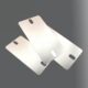 Custom engraved industrial metal nameplate for machinery or equipment
