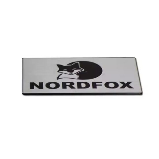 Custom Engraved Stainless Steel Logo Identification Metal Nameplate