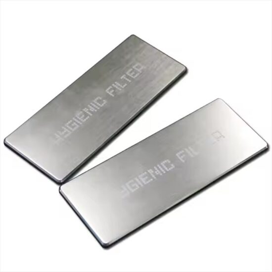 Custom Engraved Stainless Steel Logo Identification Metal Nameplate