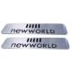 Custom Brushed Stainless Steel Metal Labels for Equipment