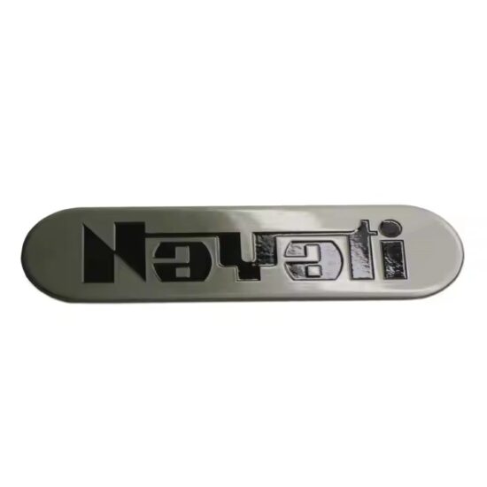 Custom Etched Stainless Steel Metal Nameplate for Industrial Equipment