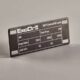 Custom Laser Engraved Industrial Metal Labels