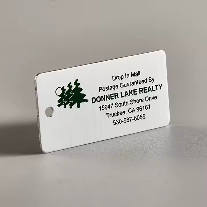 Custom Laser Engraved Industrial Metal Labels