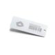 Custom waterproof metal barcode tags with etched serial numbers