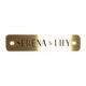Custom Two-Hole Metal Labels for Industrial Equipment