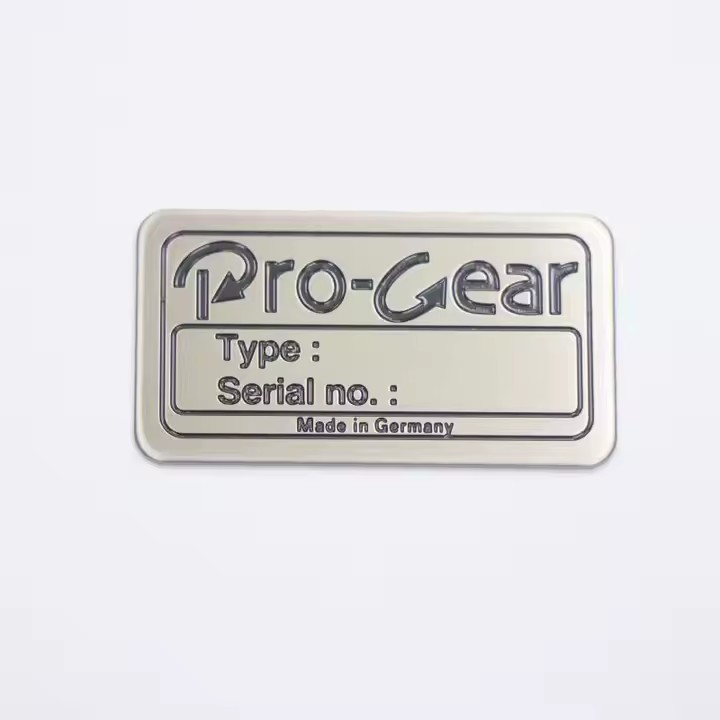 Custom Stainless Steel Metal Furniture Labels with Logo