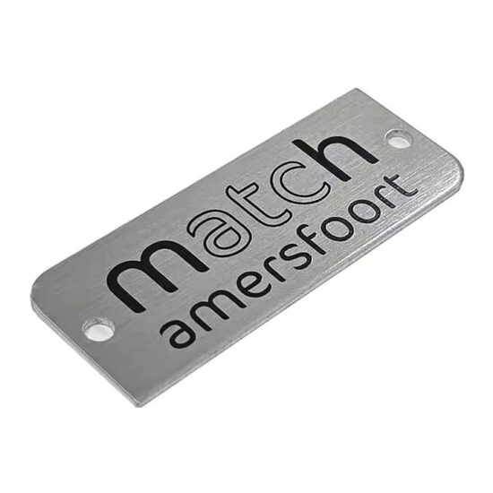 Custom Aluminum Metal Labels for Industrial Branding