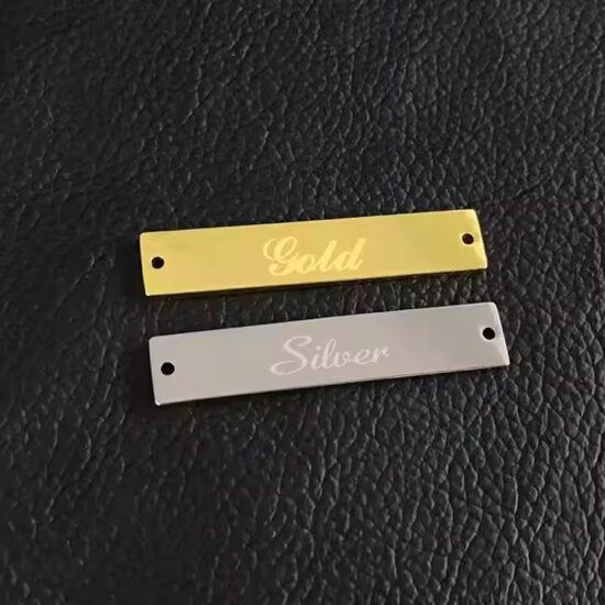 Hot-Selling Custom Metal Labels for Garment and Fashion Branding