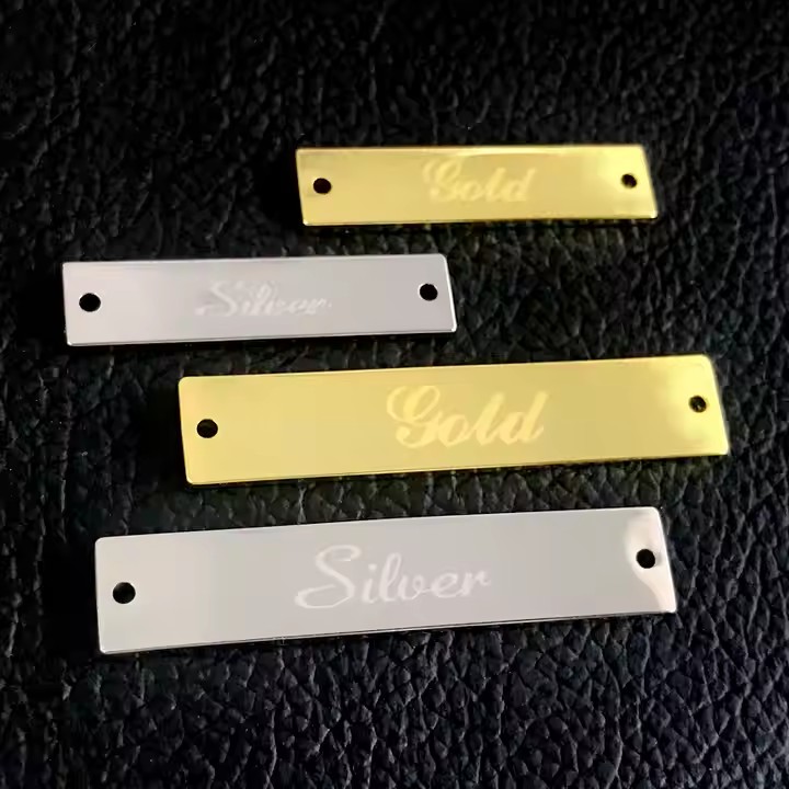 Hot-Selling Custom Metal Labels for Garment and Fashion Branding