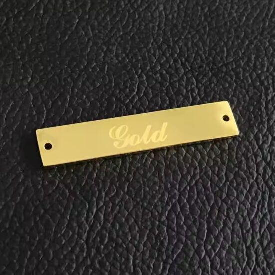 Hot-Selling Custom Metal Labels for Garment and Fashion Branding