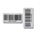 Custom printed barcode metal asset tags with self-adhesive backing