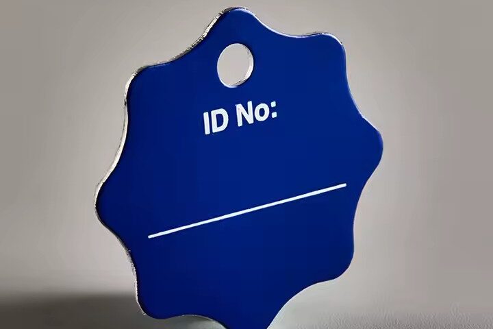 High-Quality Custom Engraved Polygon Metal Labels