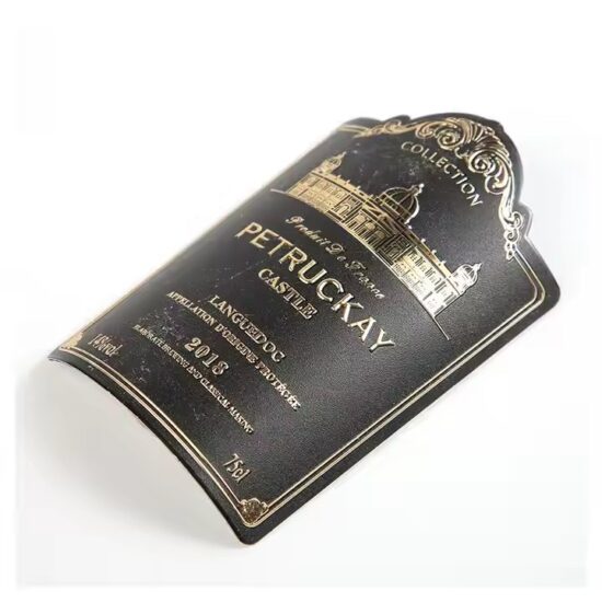 Custom Aluminum Wine and Champagne Bottle Labels