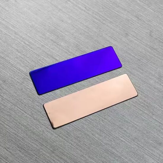 Custom Stainless Steel Metal Labels with Engraving and Printing